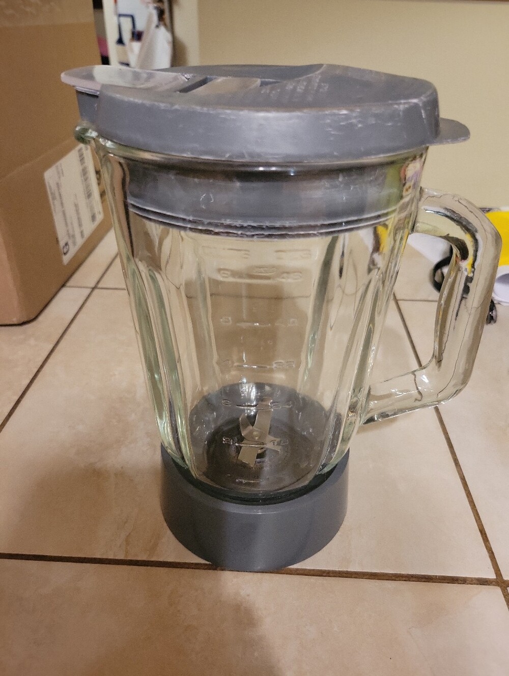 Black & Decker BL1300 Glass Replacement Carafe Lid And Blade Gray